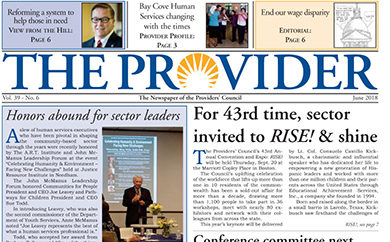 Provider Newspaper Cover
